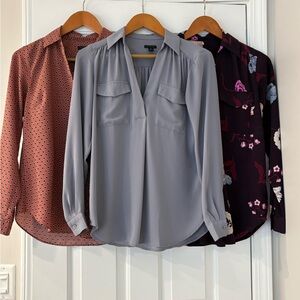 Ann Taylor Blouse Bundle – 3 Tops – Women’s XS